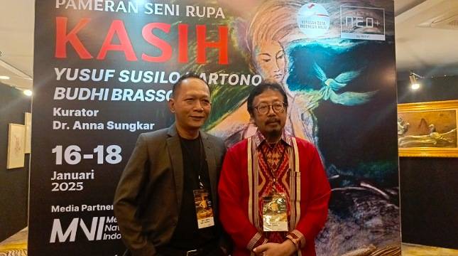 Pameran Yusuf Susilo Hartono dan Budi Brassco, Ketika Para Perupa Bicara Kasih