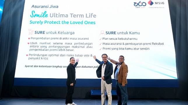 MSIG Life Luncurkan Produk Asuransi Jiwa Terbaru Smile Ultima Term Life (SURE)