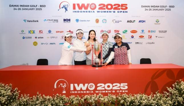 Digelar 24-26 Januari di Damai Indah Golf-BSD Course, IWO 2025 Jadi Ajang Pentas Para Bintang Golf Wanita Asia-Pasifik 