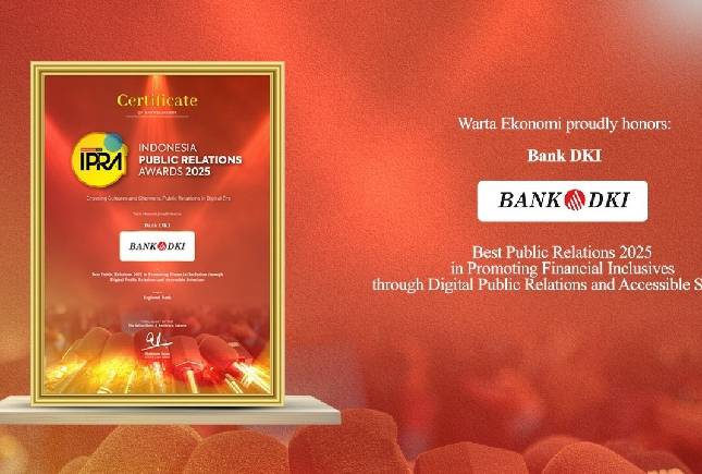 Dorong Inklusi Keuangan Bank DKI Raih Indonesia Public Relations Award 2025