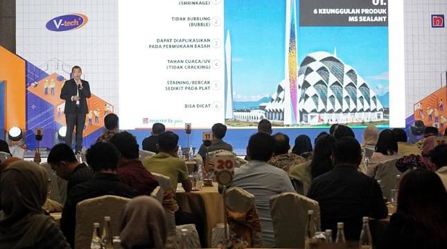 Perkuat Pangsa Pasar, Nippon Paint Indonesia Luncurkan V-tech Ms Sealant &ndash; Best In Class