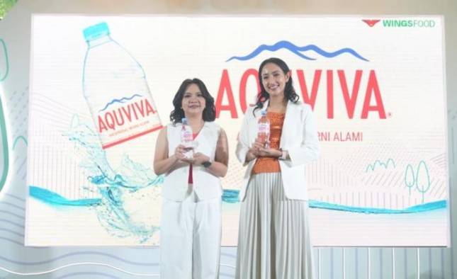AQUVIVA dari WINGS Food, AMDK Berteknologi Nano Purifikasi untuk Hidup Lebih Sehat