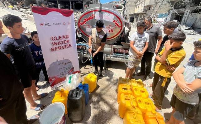 PMI dan Mitra Lanjutkan Bantuan Kemanusiaan untuk Pengungsi Gaza