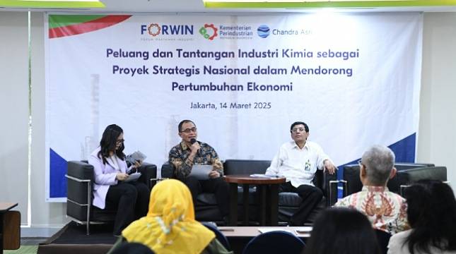Industri Kimia Miliki Peran Penting Wujudkan Ekonomi 8 Persen