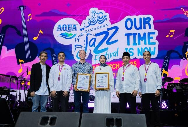 AQUA Dukung Ramadhan Jazz Festival 2025