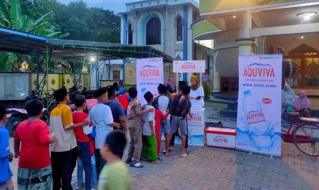AQUVIVA Bagikan 450 Ribu Air Mineral Untuk Berbuka Puasa di Seluruh Indonesia