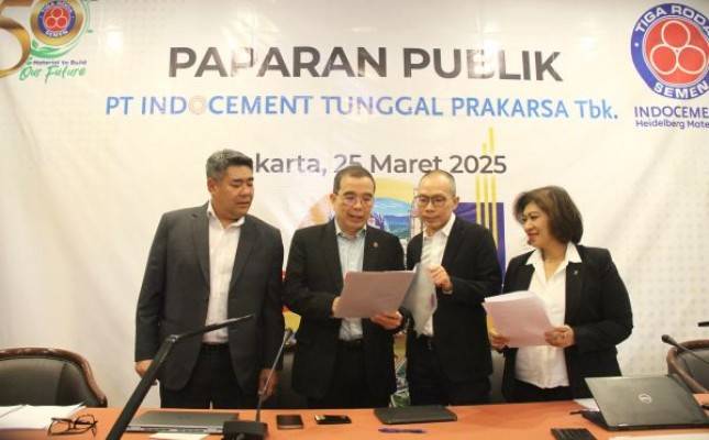 Top! Indocement (INTP) Bukukan Laba Rp2 Triliun Sepanjang 2024