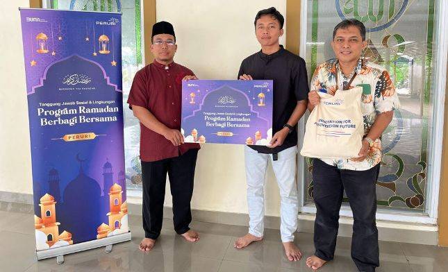 PERURI Sambut Ramadan dengan Salurkan Bantuan Sembako dan Dukung UMKM Binaan