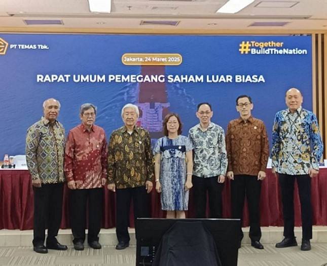 Temas Bagikan Dividen Tunai 2024 Bernilai Total Rp228,2 Miliar