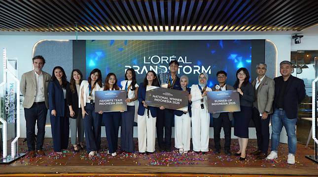 Tim Ganara dari ITB Raih Juara L&rsquo;Or&eacute;al Brandstorm 2025, Siap ke Paris