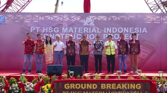 PT HSG Material Indonesia Resmi Lakukan Groundbreaking Pabrik Baru di KEK Kendal