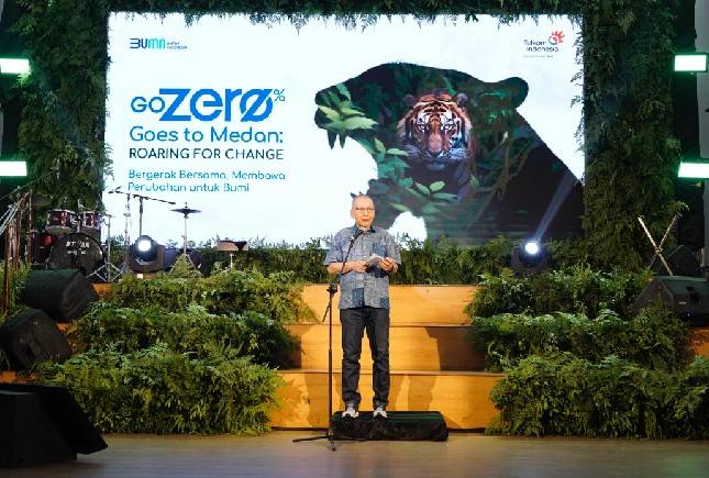 GoZero% Goes to Medan, Telkom Libatkan Komunitas Lokal, UMK, dan Masyarakat Gerak Bersama Bawa Perubahan untuk Bumi