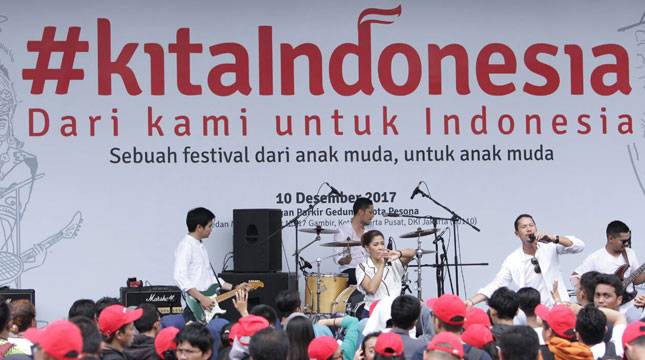 Festival Anak Muda #KitaIndonesia, Bangkitkan Semangat Tanah Air