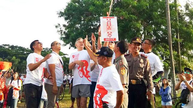 Rayakan Ulang Tahun Harris Hotel Gelar Fun Bike Fest