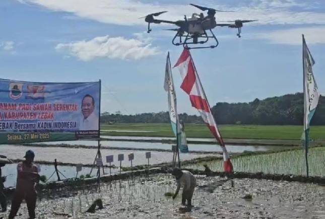 Pemkab Lebak Aplikasikan Penggunaan NatureGen untuk Kesehatan Tanah dan Dongkrak Hasil Panen