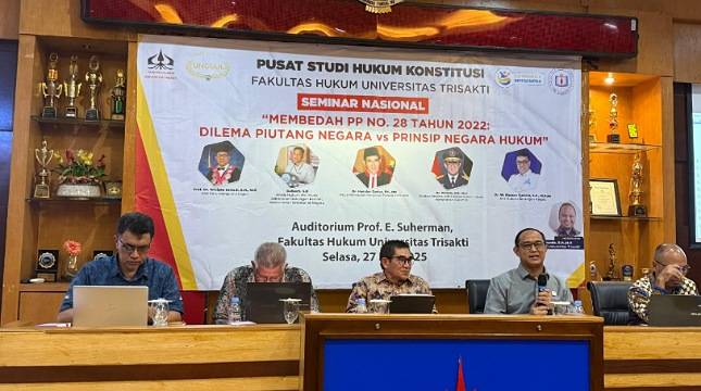 Gelar Seminar, Pushati FH Usakti &lsquo;Kuliti&rsquo; PP 28/2022: Harus Direvisi