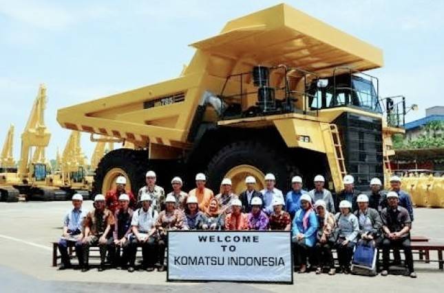 Komatsu: Permintaan Alat Berat Sangat Luar Biasa