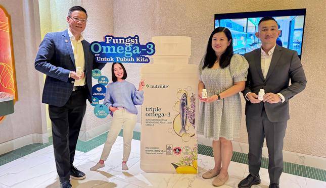 Penting untuk Jantung, Otak, dan Kulit; Amway Luncurkan Nutrisi Terbaru Gabungan Tiga Jenis Omega 3