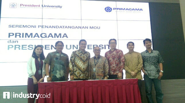 President University Gandeng Primagama Tandatangani Kerjasama Kembangkan SDM