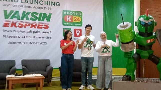 Rayakan Ulang Tahun ke-23, Apotek K-24 Luncurkan Vaksin Ekspres: Vaksinasi Cepat, Tanpa Antre