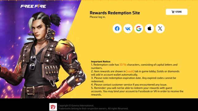 Kode Redeem Free Fire Gratis Hari Ini 5 Juni 2026 Dari Garena