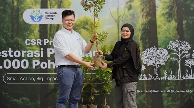 Cermati Fintech Group Peringati Hari Bumi, Tanam 1.000 Pohon di Hutan Kota Eduforest Bekasi