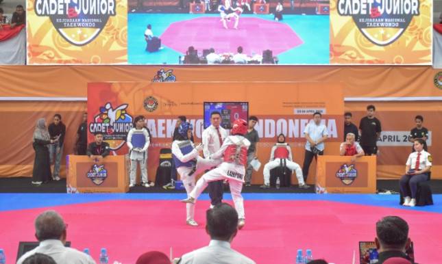 450 Atlet Muda Ramaikan Kejurnas Taekwondo 2026 di Samarinda