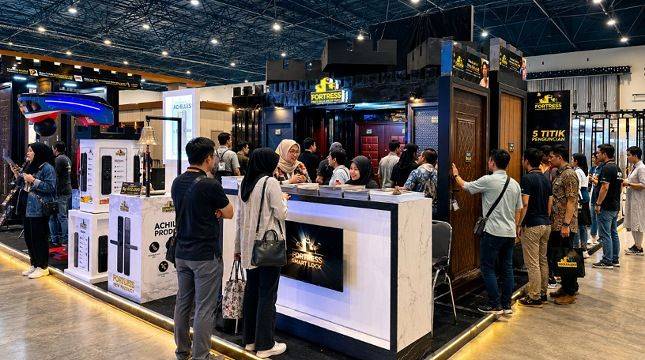 JBS Perkasa Pamer Pintu Baja hingga Wall Panel Premium di Megabuild 2026, Tebar Segudang Promo Menarik
