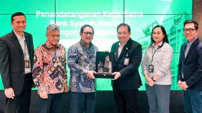 Perkokoh Sinergi Ekosistem Syariah, Pegadaian dan Bank Syariah Nasional Kolaborasi Dalam Pendanaan dan Integrasi Layanan Digital