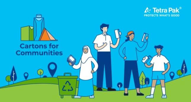 Tetra Pak Perluas Jaringan Daur Ulang Melalui Cartons for Communities