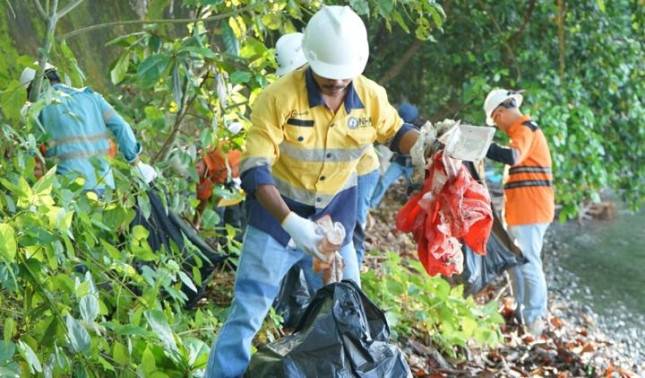 Kolaborasi untuk Lingkungan Berkelanjutan, NHM Gelar Clean Up Day dan Program Penghijauan