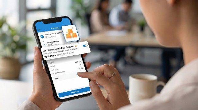 BRI Hadirkan Fitur &ldquo;Toggle&rdquo; Nabung Emas Otomatis di BRImo