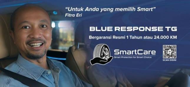 DUNLOP Luncurkan SmartCare untuk BLUE RESPONSE TG, Garansi Ban hingga 12 Bulan dan Perawatan Gratis