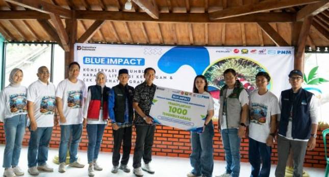 PERURI dan 6 BUMN Kolaborasi Lewat Program Blue Impact di Lampung Selatan, Dorong Keberlanjutan Pesisir