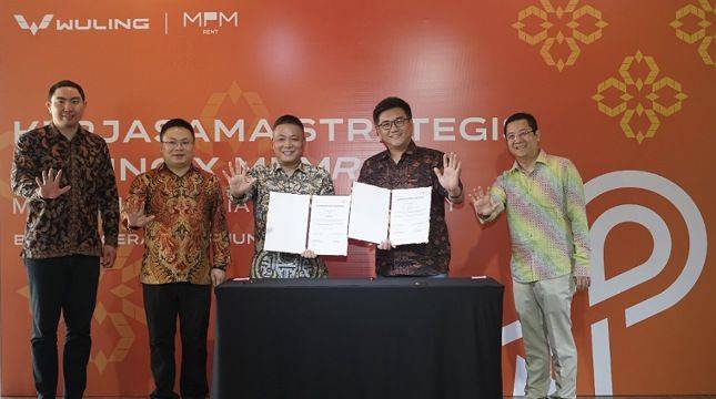 MPMRent Gandeng Wuling, Perkuat Armada Mobil Listrik untuk Korporasi
