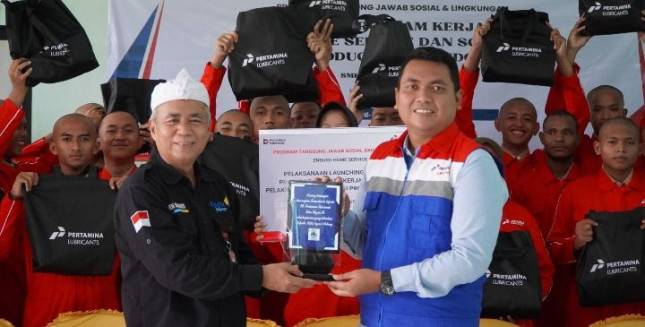 Tingkatkan Kompetensi Siswa TSM, Pertamina Lubricants Luncurkan Program EHS di Dua SMK Subang