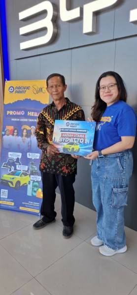 Tak Disangka-sangka: Konsumen Bengkulu Raih BYD ATTO 1 dari Program HEBAT Slank Pacific Paint