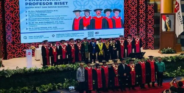 Lima Profesor Riset Baru BRIN Perkuat Kontribusi Sains bagi Pembangunan Berkelanjutan