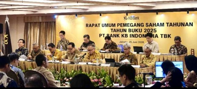 KB Bank Bukukan Laba Rp66,59 Miliar pada 2025, RUPST Setujui Pengangkatan Dua Direktur Baru