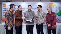Jajaran Direksi DMA Propertindo usai paparan publik