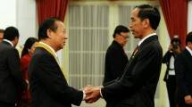 Presiden Joko Widodo (Jokowi) dan Toshihiro Nikai (ist)