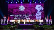 Pelantikan Srikandi Jaga Desa