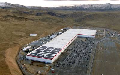 Tesla Gigafactory 1 - pabrik manufaktur modern di Nevada, AS - Wikimedia Commons
