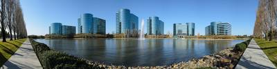 Oracle Headquarters Redwood City California panorama