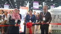 Paviliun Indonesia di ajang Cosmobeaut&eacute; Philippines 2026.