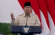 (foto Ist) Presiden Prabowo Subianto secara resmi memulai pembangunan Proyek Strategis Nasional (PSN) Liquefied Natural Gas (LNG) Abadi Masela di Kepulauan Tanimbar, Maluku, Kamis (16/7).