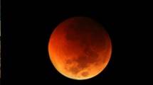 Gerhana Bulan Total (Foto: planetarium.jakarta.go.id)