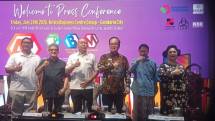 Konferensi pers pameran internasional PRO AVL Indonesia 2026 di Krista Business Centre Group, Gan8 Office Tower, Gandaria City (24/7/2026)