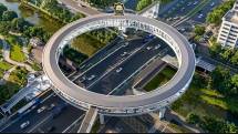 Jembatan 'Donut' Dukuh Atas (Ig anakteknikindo/AI)