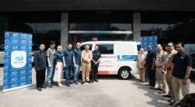 UNIFAM serahkan bantuan 1 unit ambulans kepada PMI Jakarta Barat.